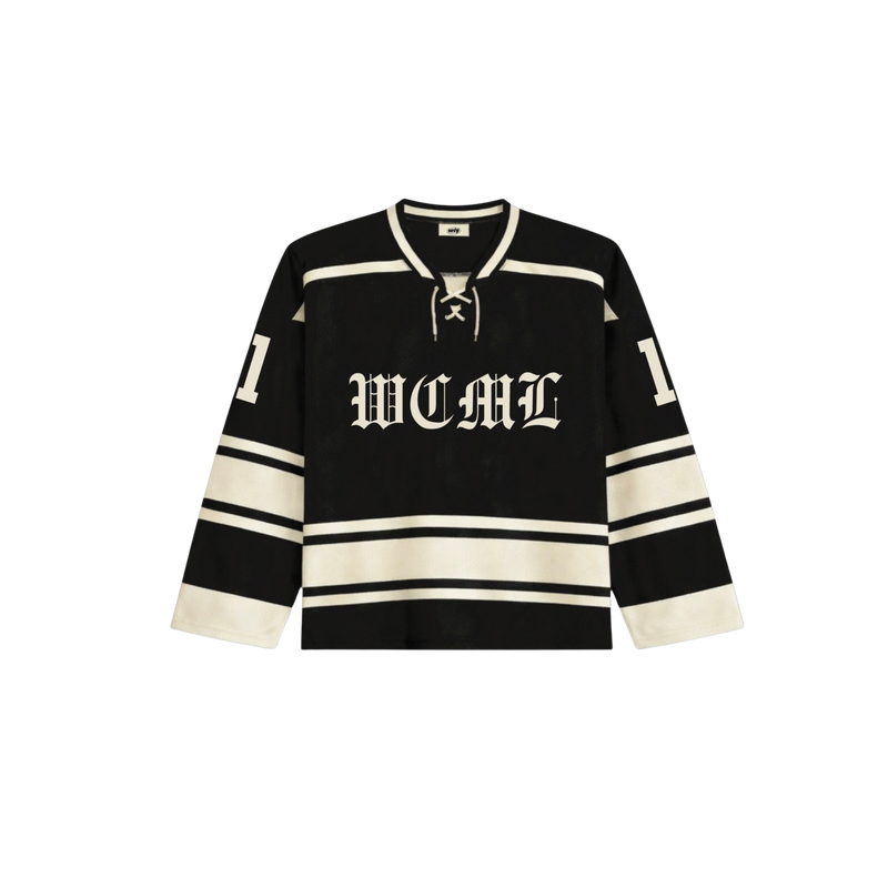 Black Hockey Jersey